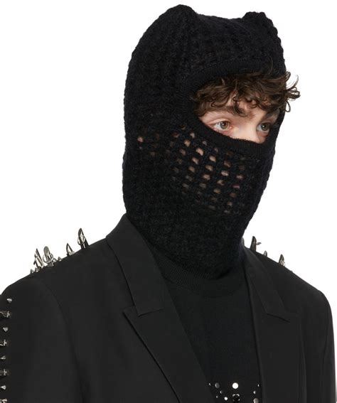 balaclava givenchy|Givenchy horn hat.